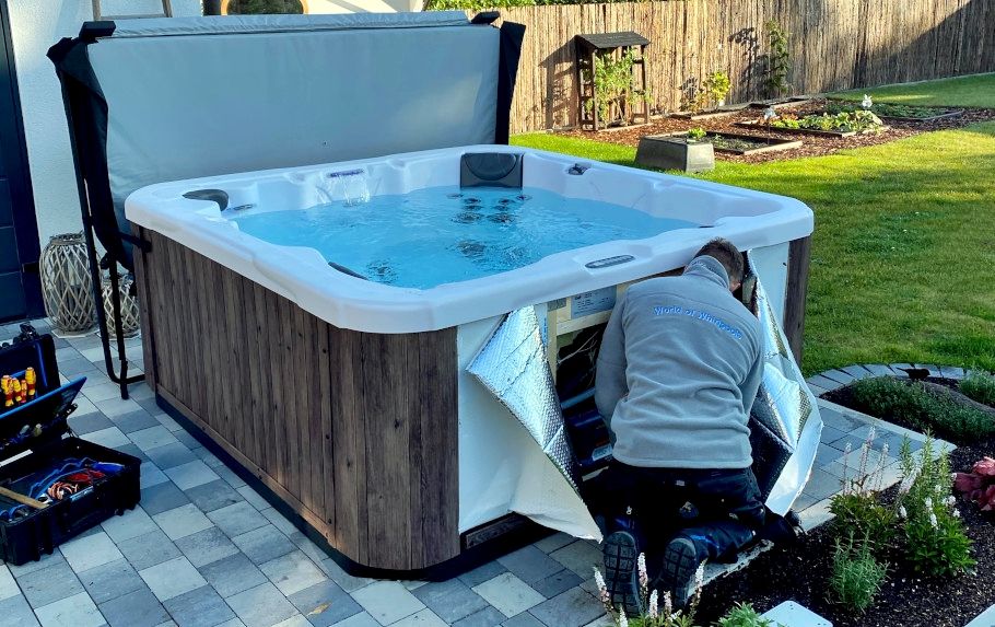 Beratung bei Outdoor Whirlpools