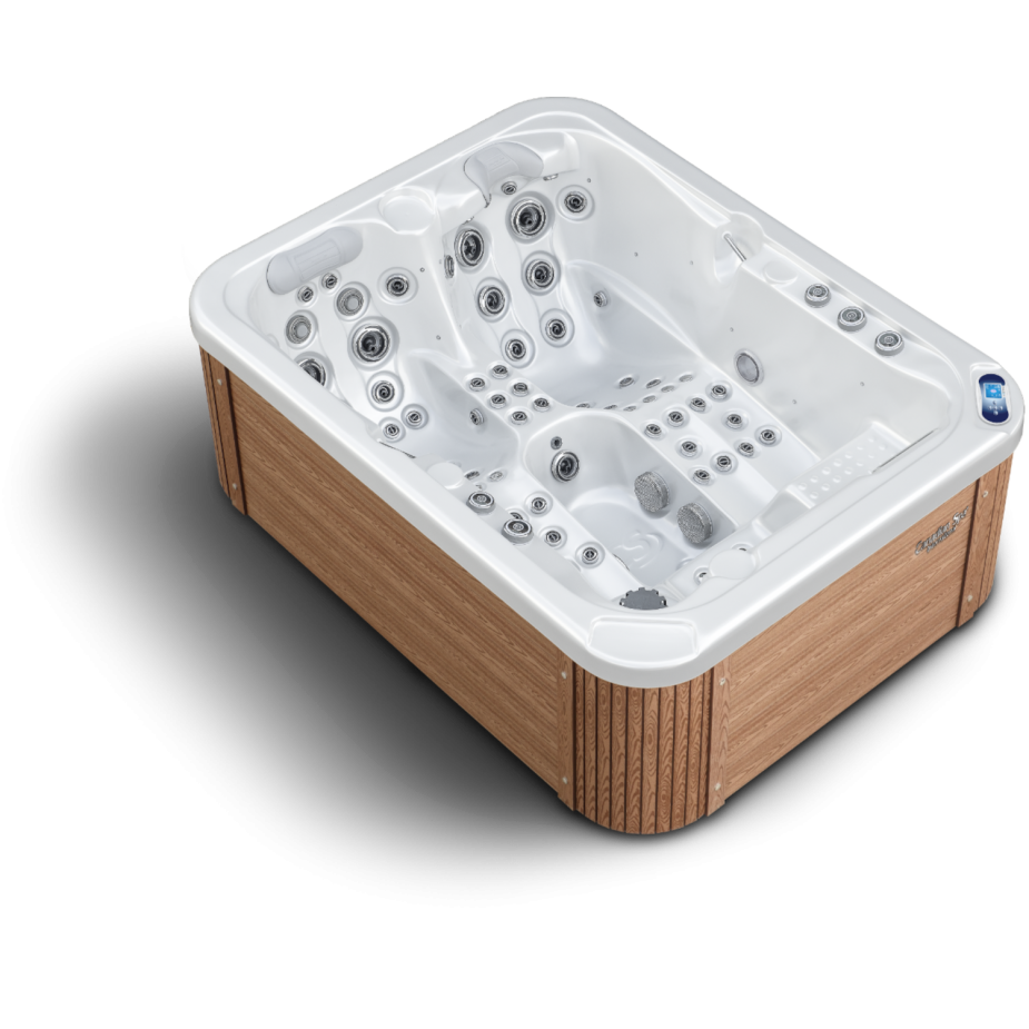 Outdoor Whirlpool Natura in braun